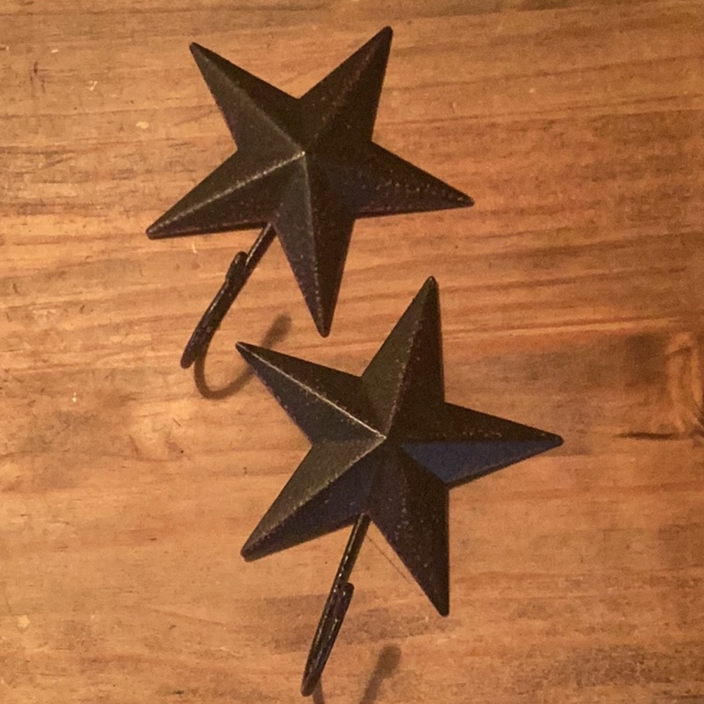 Black Star Wall Hooks